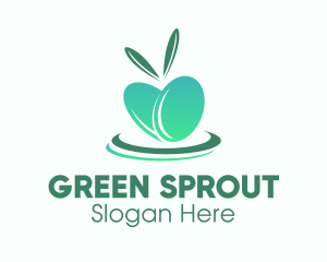 Modern Green Gradient Olives logo design