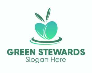 Modern Green Gradient Olives logo design