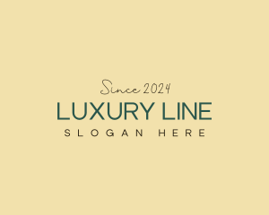 Luxury Fashion Business logo design