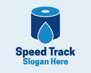 Water Tissue Roll Logo