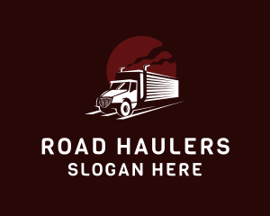 Truck Mover Road logo design