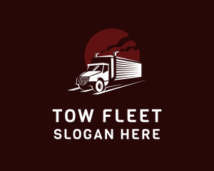 Truck Mover Road logo design