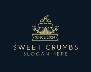 Cupcake Confectionery Pastry logo design