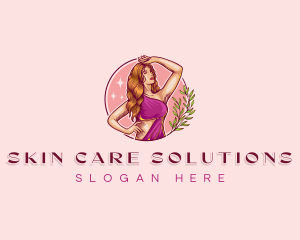 Wellness Feminine Beauty logo design