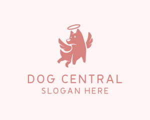 Angel Dog Veterinary logo design