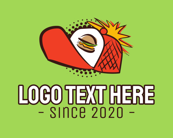 Burger Stall logo example 4