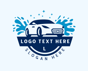 Car Wash Automobile logo