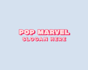 Cute Pediatric Pop Art logo design