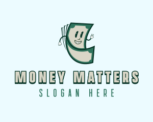 Paper Bill Money logo design