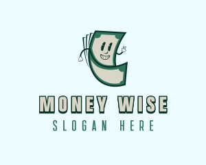 Paper Bill Money logo design