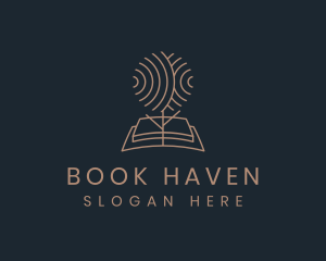 Book Tree Printing logo design