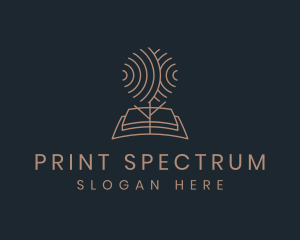 Book Tree Printing logo design