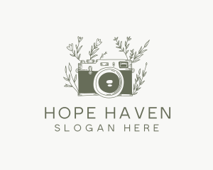 Vintage Camera Photography Logo