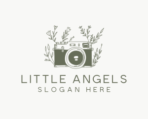 Vintage Camera Photography Logo