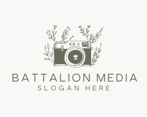 Vintage Camera Photography logo design