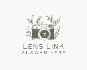 Vintage Camera Photography logo design