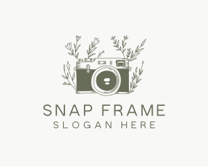 Vintage Camera Photography logo design