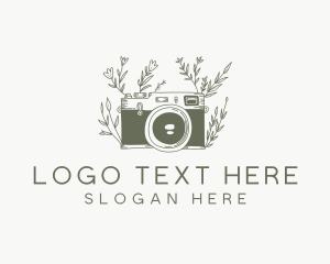Photography - Vintage Camera Photography logo design