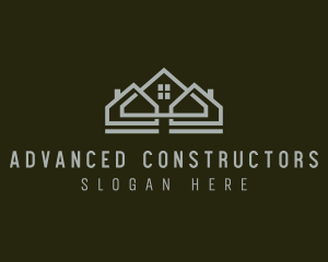 Town House Residential Realty logo design