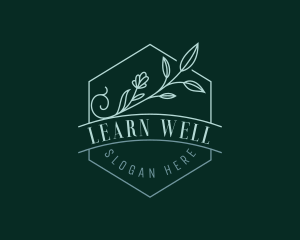 Floral Wellness Spa logo design