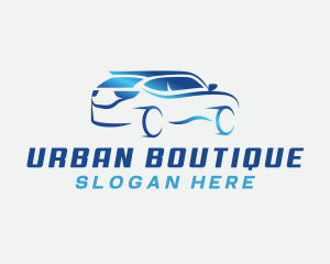 SUV Automotive Dealer Logo