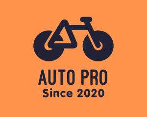 Modern Geometric Bike logo