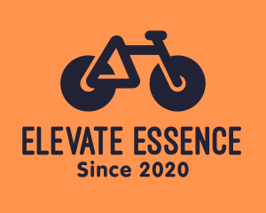 Modern Geometric Bike logo