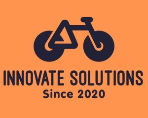 Modern Geometric Bike logo