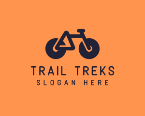 Modern Geometric Bike logo