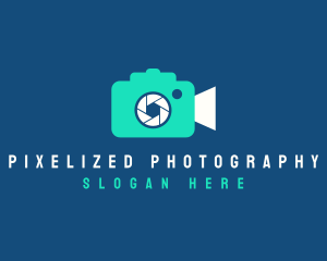 Video Camera Shutter logo design