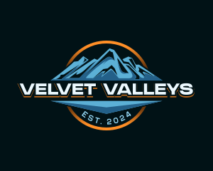 Valley Mountain Adventure logo design