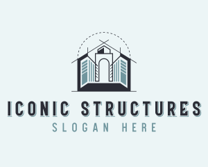 Construction Architect Structure logo design