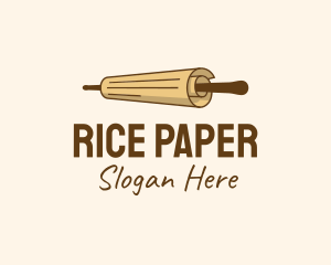 Rolling Pin Paper logo design