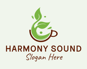 Herbal Green Tea  Logo