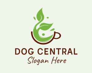 Herbal Green Tea  logo design