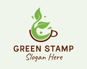 Herbal Green Tea  logo design