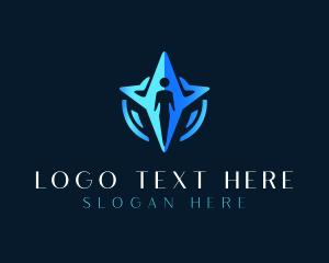 Leader - Star Human Leader logo design