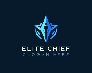 Star Human Leader logo design