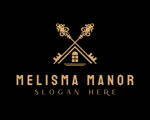 Mansion House Key logo design