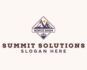 Mountain Peak Summit logo design