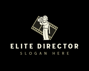 Camera Video Director logo design