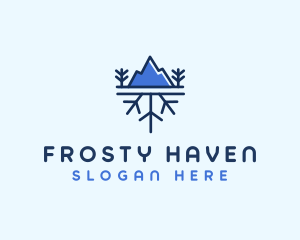 Winter Mountain Snow  logo