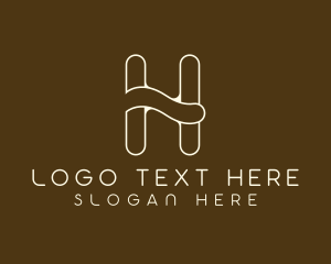 Boutique Designer Letter H logo