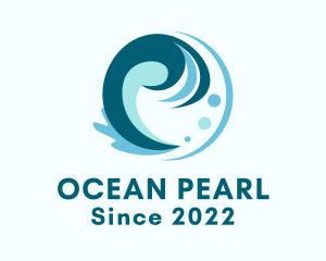 Ocean Waves Resort  logo design