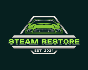 Auto Mechanic Restoration logo design