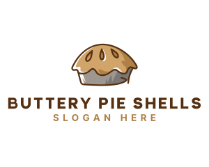 Apple Pie Dessert logo design