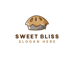 Apple Pie Dessert logo design