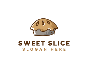 Apple Pie Dessert logo design