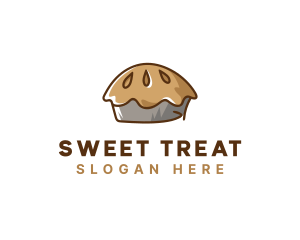 Apple Pie Dessert logo design