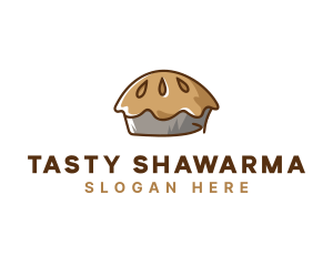 Apple Pie Dessert logo design